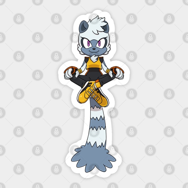 Tangle Sticker by Firestorm Fox